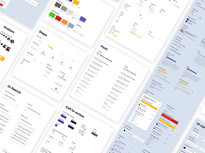 RCR Executive - Design system alert animation avatars button card color design design system filter font form icon interaction interface search stepper tags ui ui elements ux