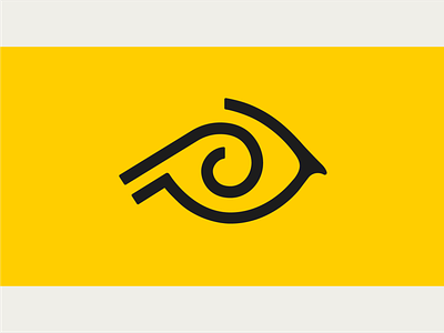 Birdseye logo bird branding concept eye graphic design logo logo design
