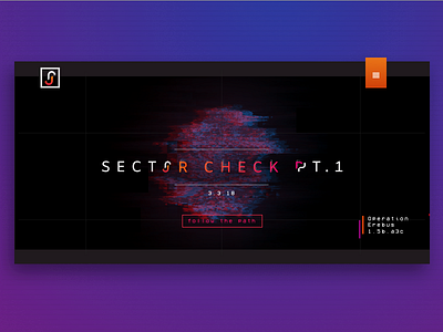 Sector Check branding interactive interface landing page minimalist motion graphics ui ui design ux ux design web design website