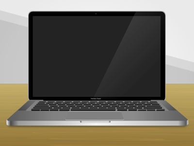 Macbook Pro apple inkscape vector
