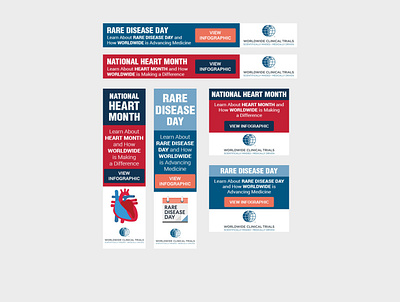 Google Banner Ads for Rare Disease Day google ad banner google banner ads graphic design visual design
