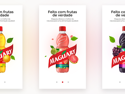 Maguary - Juice Cards cards design interface mobile ui