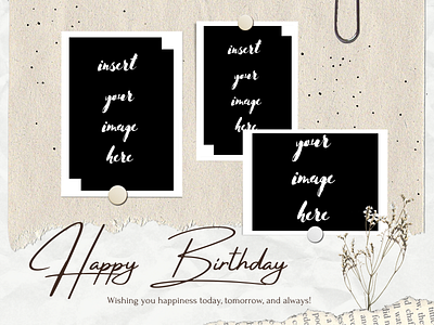Birthday Card Design design graphic design illustration logo typography