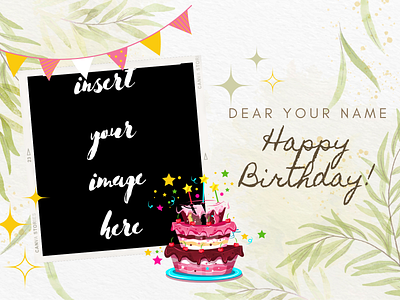 Birthday Card Design design graphic design illustration logo typography