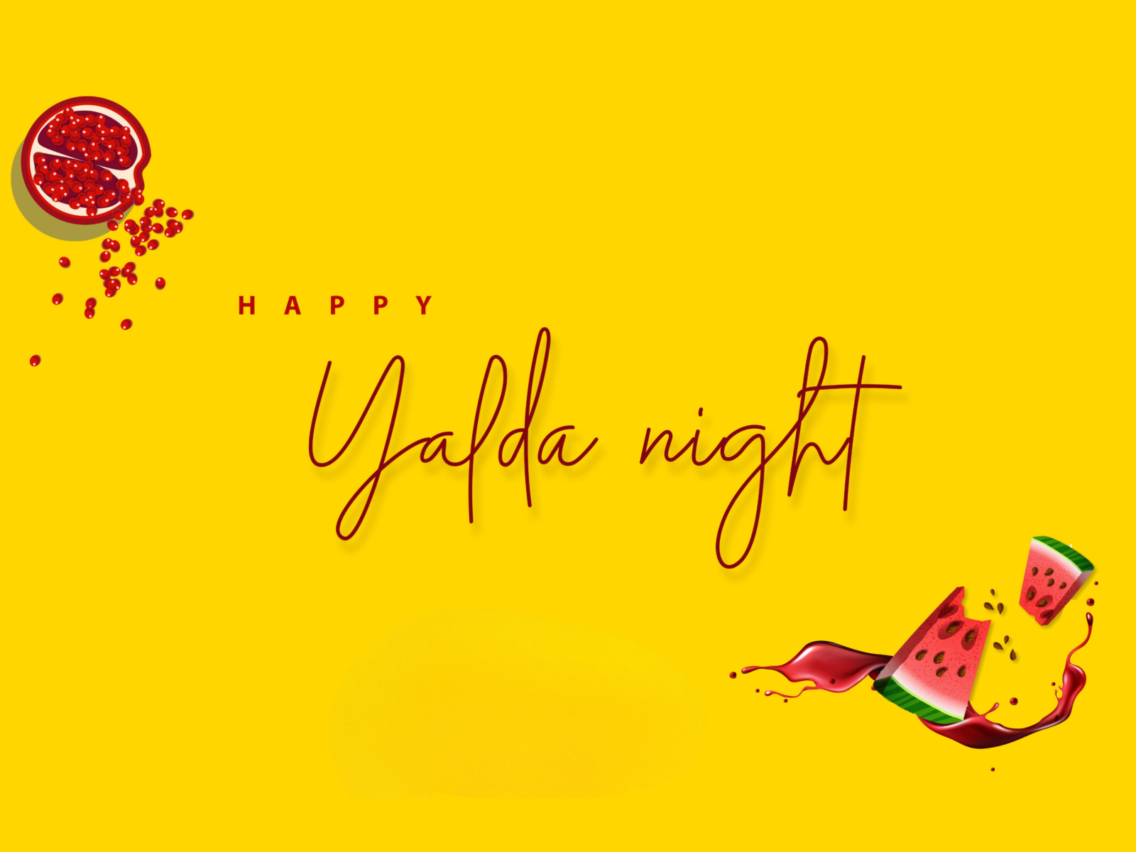 Happy Yalda night by Fatemeh Ghoshooni on Dribbble