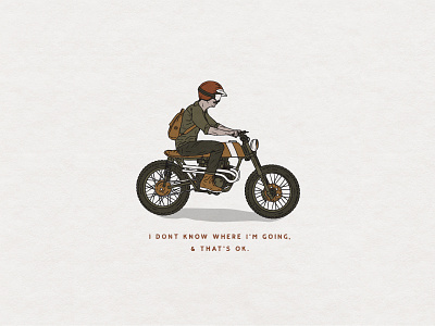 Motorcycle Illustration design hand drawn handmade illustration motorbike motorcycle t shirt