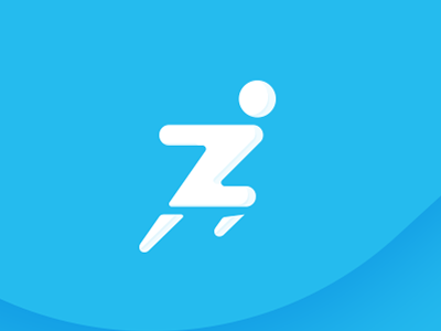 Zad Logo corporate debut logo mobile app omarlab typography