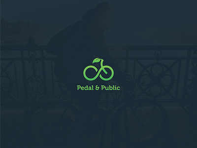 Pedal & Public branding logo