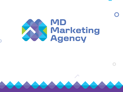 MD Marketing Agency Branding branding corporate branding corporate identity debute design icons logo marketing agency md omar lab social media