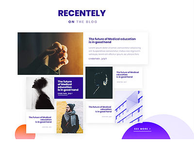 Sharpe squared layout for wordpress-2 blog grid layout modern ui ux webdesign wordpress