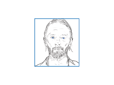 Thom doodle drawing photoshop