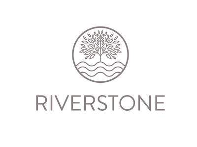 Riverstone Brand brand circle river stone tree