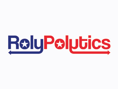 RolyPolytics logo political website