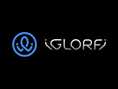 iGlorfi Logo Design christ christian church glorify god jesus logo praise pray religious tech worship