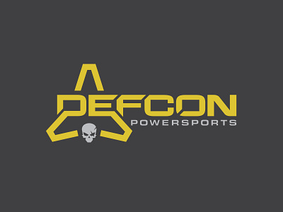 Defcon Powersports Logo Design