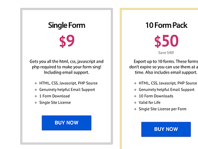 Pricing Page Refresh