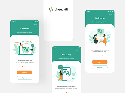 Language learning mobile app LinguaMill