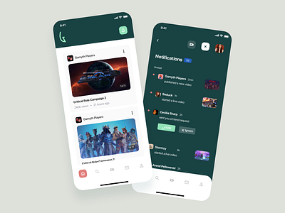 Gaming portal App