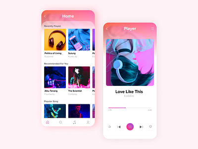 Music App UI