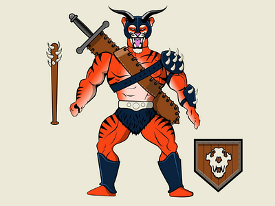 TY-GOR: Kingdoms of Emelbi baseball sports detroit illustration illustrator tigers