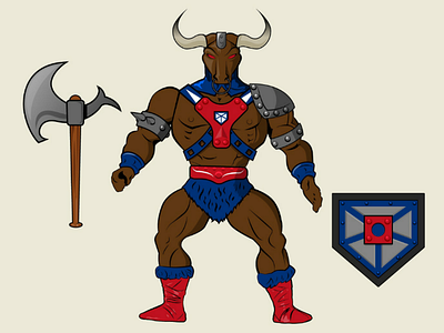 RANGE-OR: Kingdoms of Emelbi 5.5 baseball brewers he man illustration illustrator kingdoms of emelbi masters of the universe milwaukee milwaukee brewers mlb motu sportsart