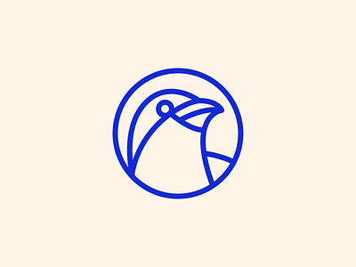 Bird Logo bird bird logo blue branding geometric icon logo logomark