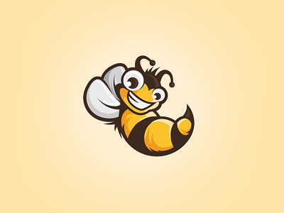 Buzz for Bees art branding buzz cartoon design flat flat design logo vector