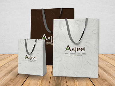 Aajeel Bags Packaging Design 3d animation app branding brochure design flyer graphic design icon illustration landing page logo motion graphics packaging typography ui ux vector web website