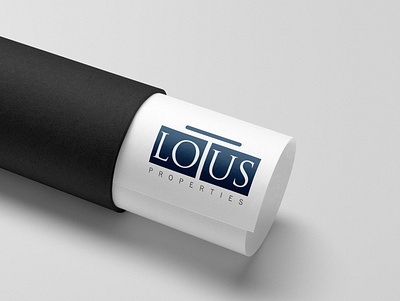 Lotus Properties Logo Design 3d animation branding design graphic design illustration logo motion graphics packaging ui