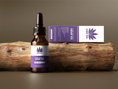 CBD Box & Label Design