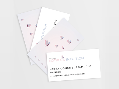 Everyday Mother's Intuition | Business Cards business cards graphic design