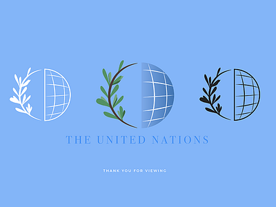United Nations | Logo Re-Design concept logo logo design logo redesign
