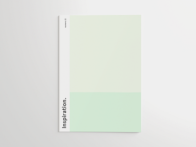 Cover Inspiration. apercu cover editorial geometric green inspiration magazine