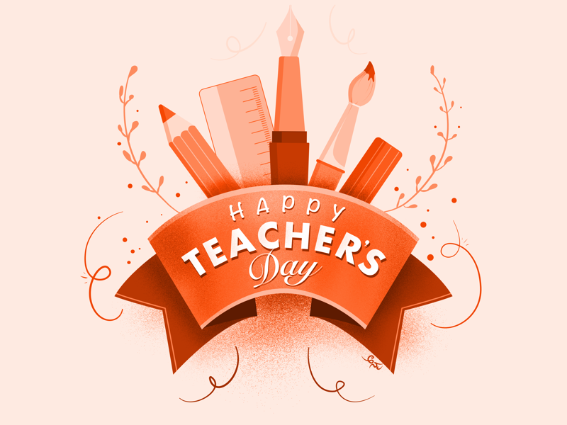 Teachers Day By Anudeep R B On Dribbble