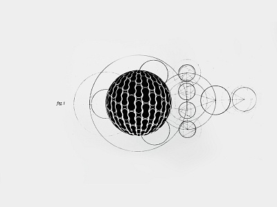 Sacred Biology 3 brand identity branding cinema 4d fibonacci kabbala logo logo animation magic occultism