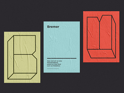 Bremer — A Brand Identity brandidentity branding corporate design logo design no logo vienna wien