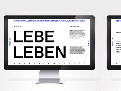 Sebastian Müller — Brand Identity brand identity logo no logo website