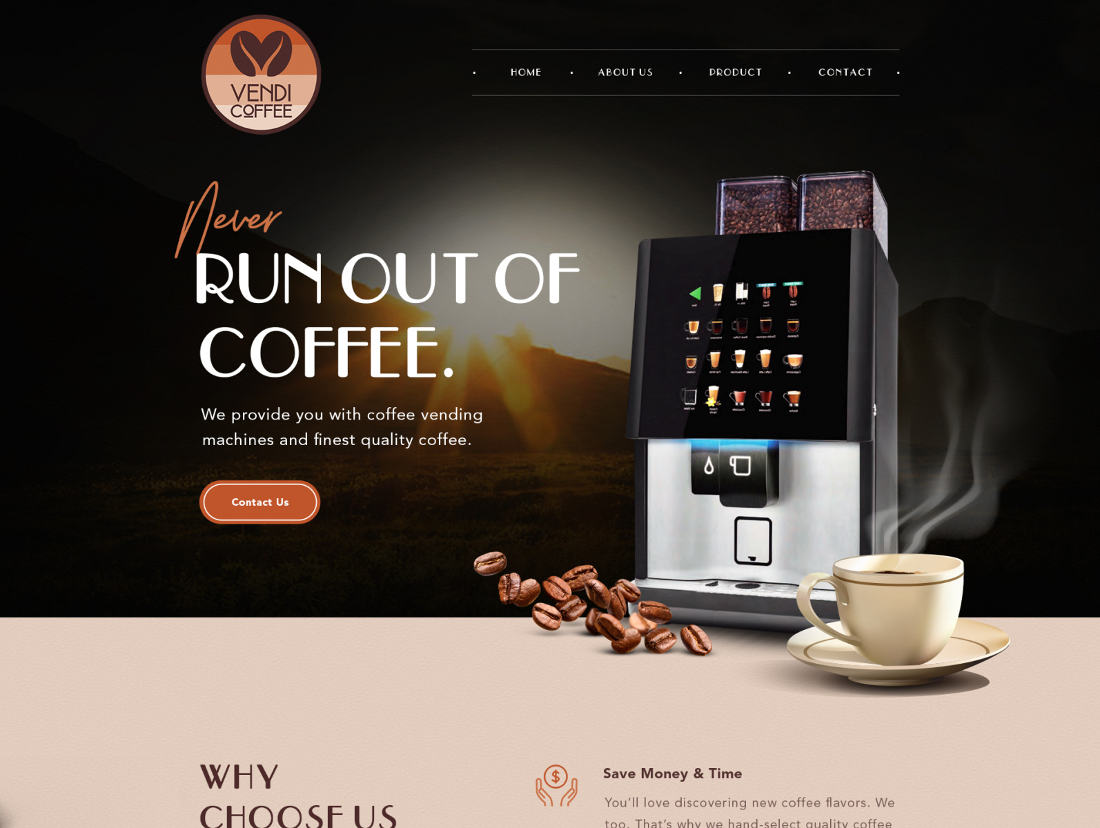 Coffee Distribution Company by knighthood Studio on Dribbble