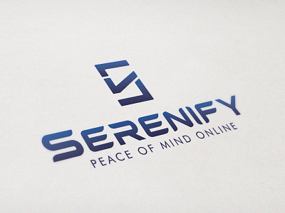 Serenify Logo brand branding icon identity illustrator logo logo design logotype vector