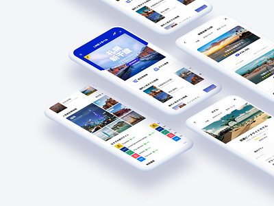 Travel App UI app blue design layout mobile travel ui