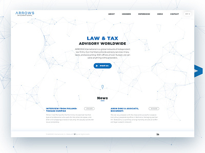 Arrows International - responsive webdesign arrows design graphic law legal responsive ux ui ux design web webdesign website