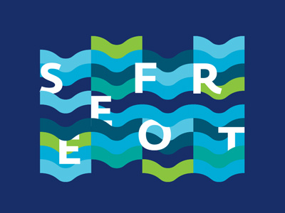 Seefort blue dubrovnik event green sea spine wave