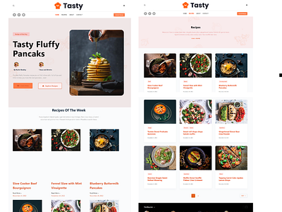 Wordpress Recipe Website responsive web wordpress elementor wordpress responsive website