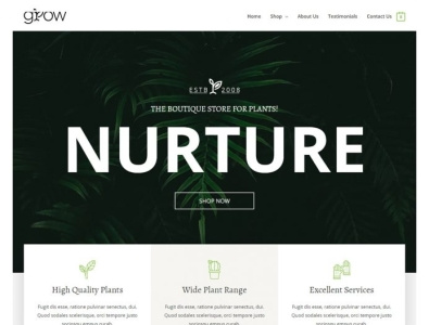 Natural Plant website