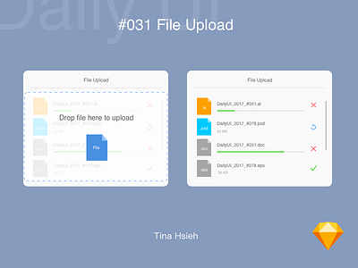 Daily UI #031 File upload