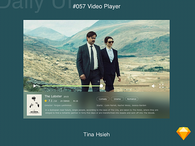 Daily UI #057 Video player