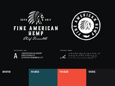 Hemp Brand Guide branding design graphic design logo typography vector