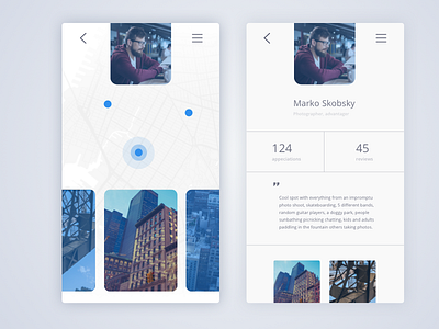 Favorites - Daily UI #044 - Freebie app daily daily ui dailyui favorite flat free freebie location sketch ui ux