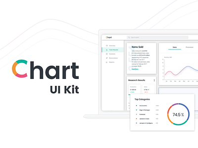 Chart UI Kit administration analytics chart dashboard diagram graph infographics plot sketch ui