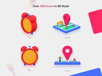 3D Style Icons Pack by iconshock